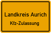 Zulassungstelle Landkreis Aurich